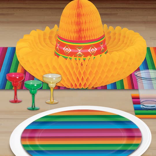 Beistle 1oz. Red, Yellow & Green Margarita Shot Glasses Set